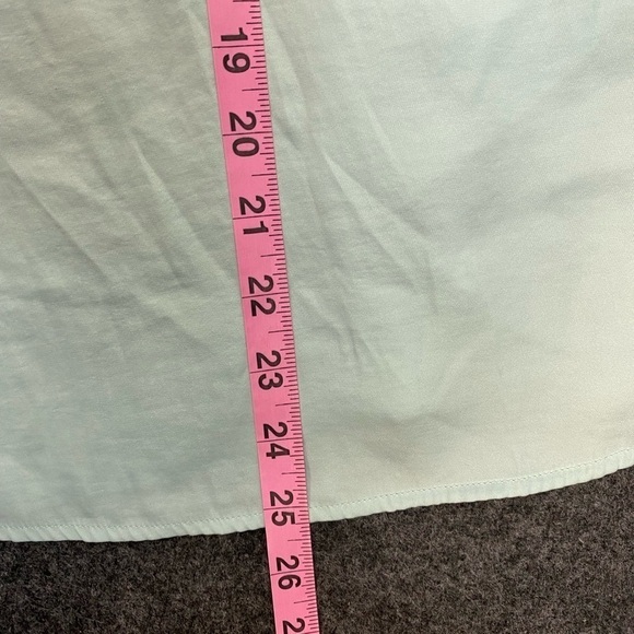 Loft Ruffle Blouse Mint Blue XS - Picture 5 of 5